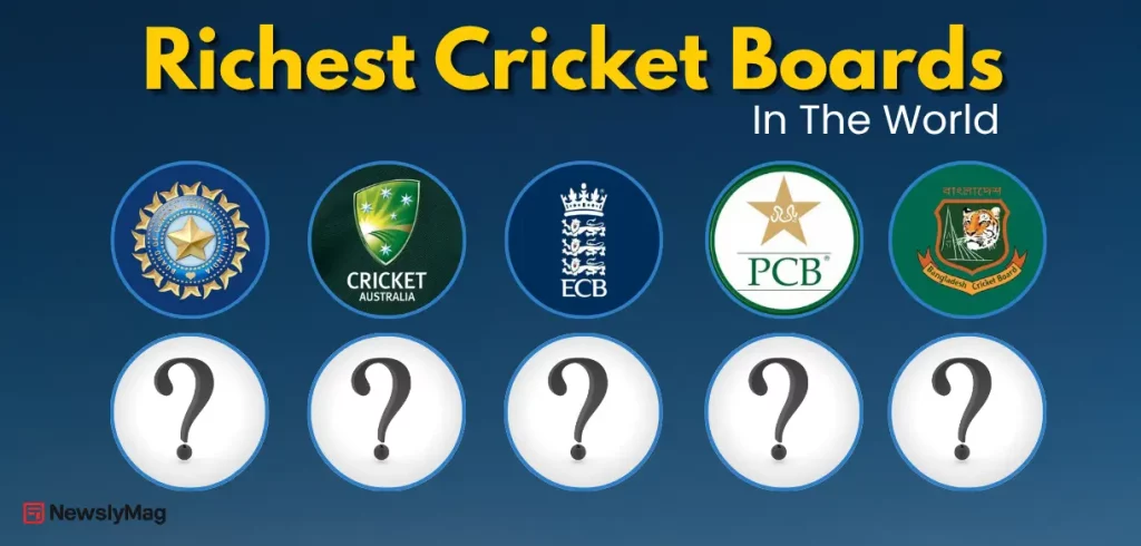 Top 10 Richest Cricket Boards In The World